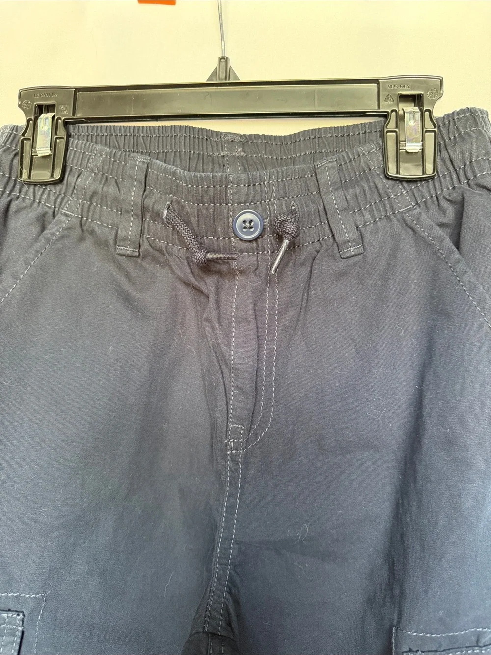 3 Pair boys pants cargo jogger uniform elastic waist autism friendly sz 10 GAP